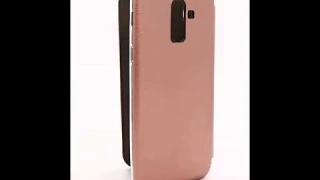 Чехол книжка J810 (J8 2018) Розовое золото