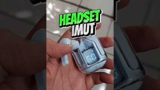 Headset bluetooth wireless tws Air31 unik transparan harga murah aja