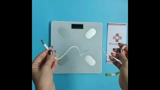 Умные диагностические напольные весы Wunder Pro с зарядкой от USB
