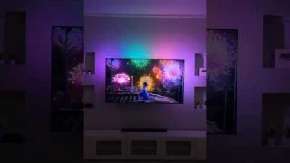 Создай эффект кинотеатра дома с умной подсветкой! 🎬#умнаяподсветка #интерьерсвоимируками