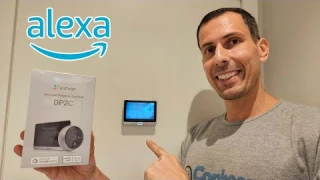 🔔 EZVIZ DP2C Review Completo | Olho magico digital Inteligente com Câmera e Alexa