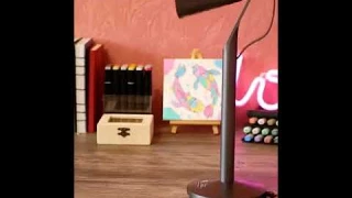 Лампа робот