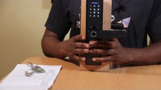 Review of the Tuya fingerprint door lock(fingerprint + keycard + access code)