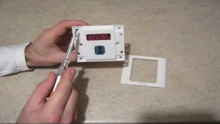 Выключатель с реле времени и сенсором led, датчик присутствия