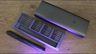 Обзор Xiaomi Mijia Electric Precision Screwdriver Kit 24 in 1 ► новая электрическая отвертка Сяоми