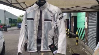 Biker Summer weather biking vented mesh jacket Held tropic 2 coolmax customcruisers.com 01773835666