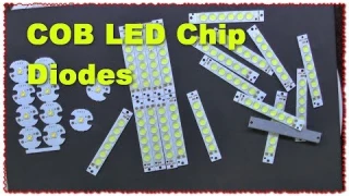 COB LED Chip Diodes светодиодные модули для освещения обзор тест