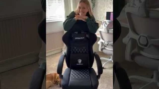 This chair is so comfortable! |Dowinx.com |Simple Series6657D#gamingchair #gamingsetup #gaming