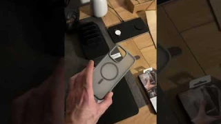 Гибридный чехол с поддержкой MagSafe KeepHone MagPro Case для iPhone 15 Pro и Max | В цвете Gray
