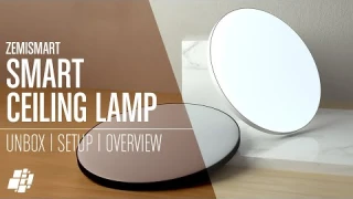 The ZemiSmart Zigbee Ceiling Light - Super Bright, Super Colourful!