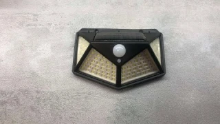 Ремонт светодиодного светильника с датчиком движения на солнечных батареях. Замена аккумулятора .