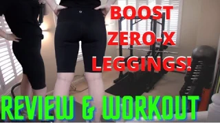 BOOST ZERO-X™ EMS LEGGINGS HONEST REVIEW, TRY ON & WORKOUT!