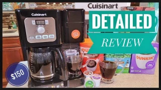 DETAILED REVIEW Cuisinart SS-12 Coffee Center Brew Basics Coffee Maker K-Cup Duo Brewer