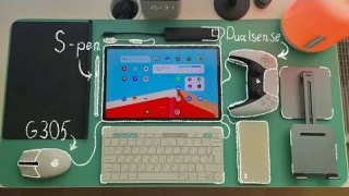 ЛУЧШИЕ АКСЕССУАРЫ ДЛЯ ПЛАНШЕТА || ДЛЯ TAB S9 FE+