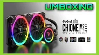 Umboxing e primeiras impressões Water cooler Gamdias CHIONE M2-240R