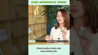 Kem dưỡng ẩm chuyên sâu CURE INTENSIVE 2x CREAM #KIMALOE Kim Min-jeong