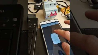 Автоматический выключатель WiFi умный автомат защиты E-Link 2-полюса 40 А, IOs & Android управление