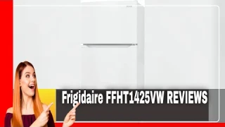 Frigidaire FFHT1425VW 28 Inch Freestanding Top Freezer Refrigerator White