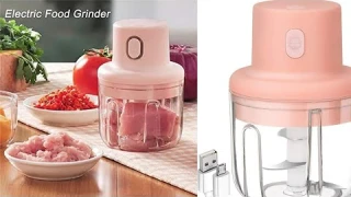 Watch This Video To Know About First Ever Wireless Portable Electric Mini Food chopper | Shorts