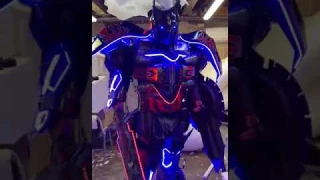 Ростовая кукла Светящийся робот от компании Арт-Эш