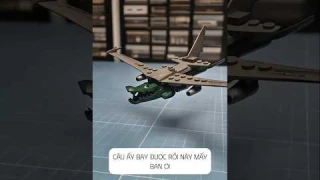 Review quá trình cải tạo vua đầm lầy thành máy bay chiến đấu #namthầnkinh #review #lego #figure