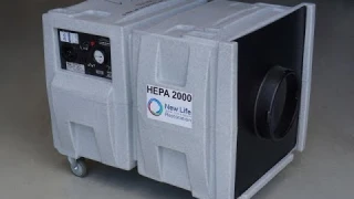 Industrial Air Scrubber HEPA Hire Novatek Novair 2000 CFM