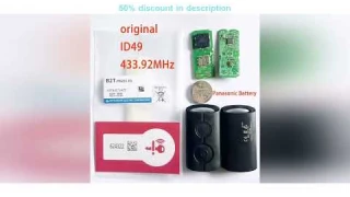 Latest Products You Must Know! Original B2T Motorcycle Control Key Fob 433.92Mhz ID49 Chip For Ya