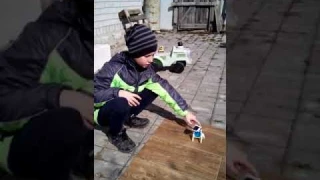 Робот на солнечной батарее