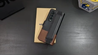 Samsung Galaxy Z Fold 4 KEZiHOME Leather Wallet Case Review