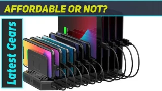 Unitek USB Charging Station Review: 10-Port Fast Charger Organizer!