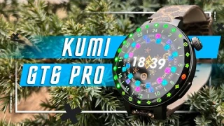 ПРОСТО ТОП 🔥 УМНЫЕ  ЧАСЫ KUMI GT6 PRO Amoled HD 1,3 дюйма AMOLED IP68 NFC 5,1 ЗВОНКИ