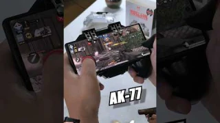 Доступный геймпад с охлаждением для смартфона - MEMO AK-77. Триггеры для Call of Duty и PUBG Mobile