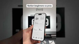 This hack makes managing Notion tasks on your phone easier. #notion #productivity #productivitytips