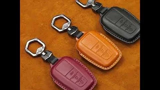 НОВЫЙ ЧЕХОЛ ДЛЯ АВТОМОБИЛЬНОГО КЛЮЧА TOYOTA ИЗ КОЖИ