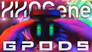 Необычные наушники с LED подсветкой - HHOGene GPods TWS