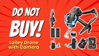 🚫 DON'T BUY Loiley Drone with Camera BEFORE WATCHING THIS VIDEO! (8 Reasons)