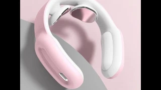 Smart Electric Neck Shoulder Massager Pain Relief Tool Health Care Relaxation Rechargeable Cervical