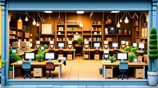 Chat Haus: Искусство или ирония? Бруклинская выставка картонных роботов для AI-чатов