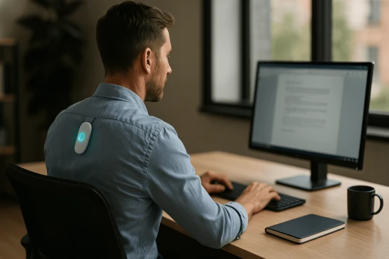 Вибрация против сутулости: как умные устройства помогают держать осанку