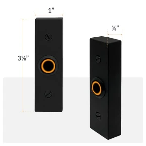 Проводная металлическая кнопка звонка с подсветкой, Newhouse Hardware