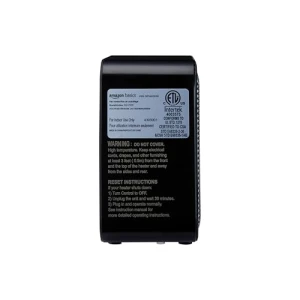 Керамический мини-обогреватель для дома и офиса, 500 Вт, Amazon Basics