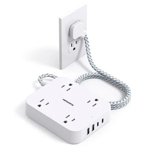 Плоский удлинитель с USB портами, HANYCONY