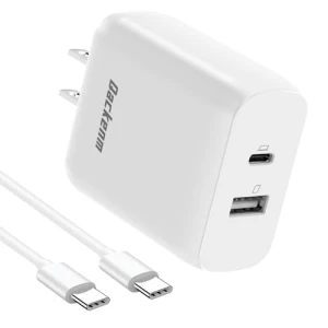 65W USB C Зарядное устройство с кабелем USB C, Qackenm
