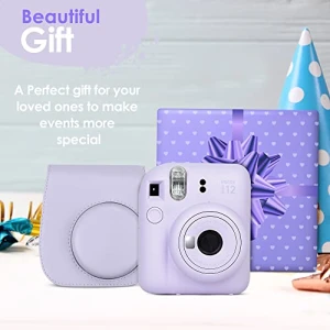 Камера Instax Mini 12 с пленкой (60 листов) и аксессуарами, Fujifilm