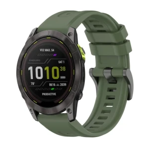Силиконовый ремешок для часов со стальной застежкой, Garmin