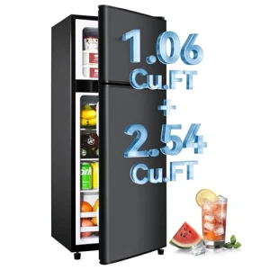 Холодильник с морозильной камерой, двухдверный, Anypro