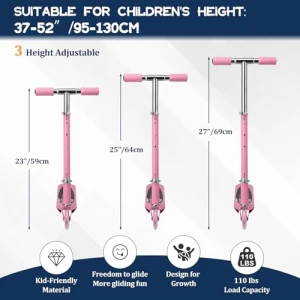 Детский самокат с регулируемым рулем, EUIJOIP