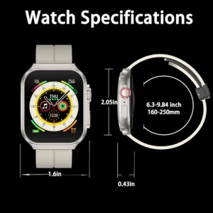 Умные часы с Bluetooth-вызовами и мониторингом здоровья — Умные часы, MYLAMZAL