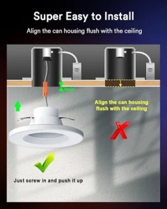 Умные встраиваемые светильники с цветным кольцом — Умные лампы, Lumary