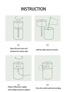 Мини увлажнитель воздуха с USB питанием — Аромадиффузоры, HOTFFISH